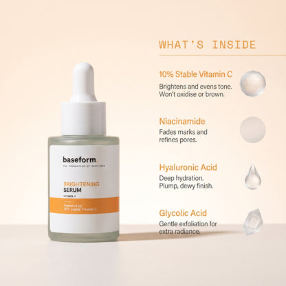 Brightening Serum - 10% Vitamin C - 30ml