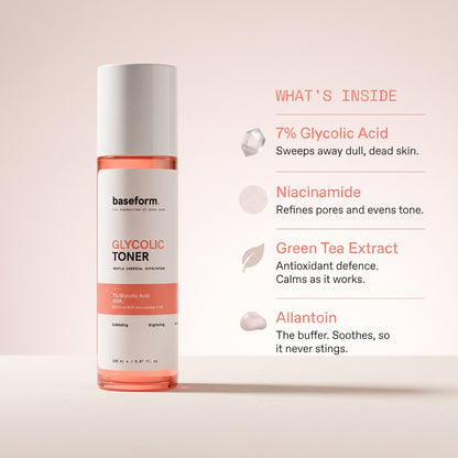 Glycolic Toner - 7% AHA Exfoliating Toner - 150ml
