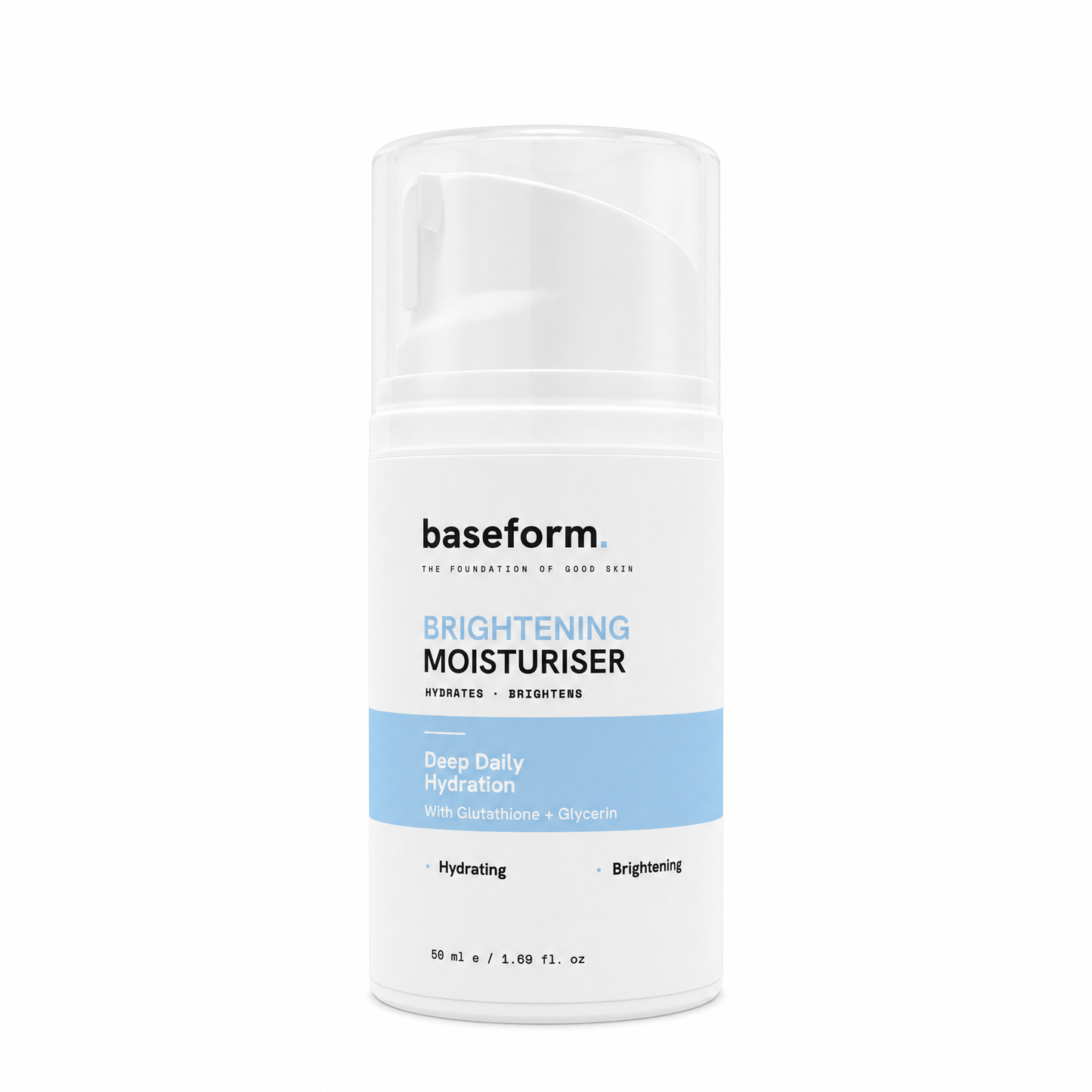 Brightening Moisturiser - Glutathione + Glycerin - 30ml